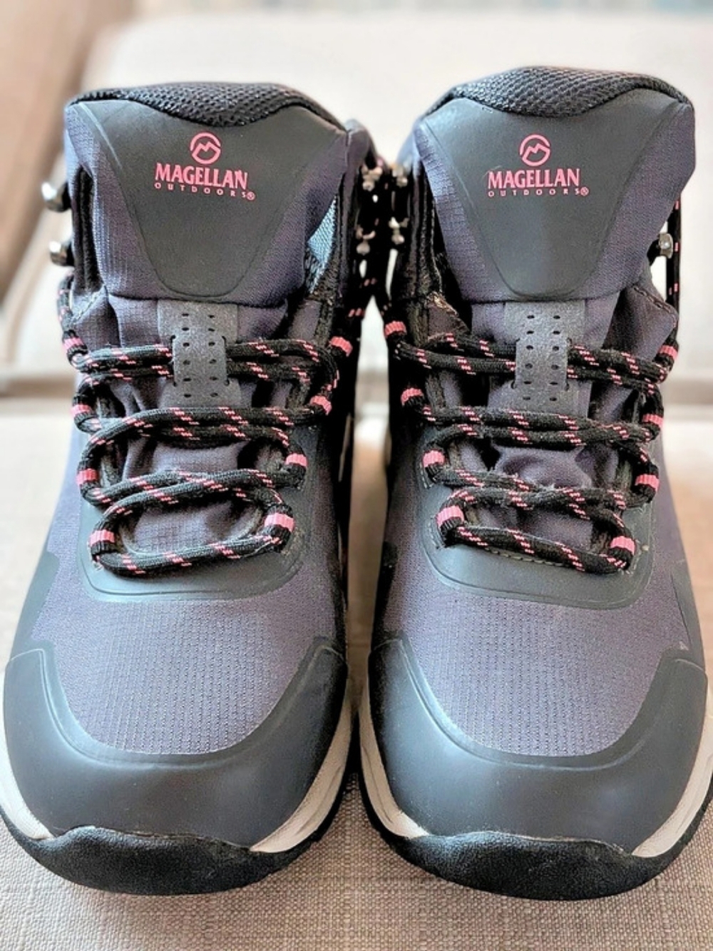 Magellan Outdoors Waterproof Hiking Boots NWT in Black